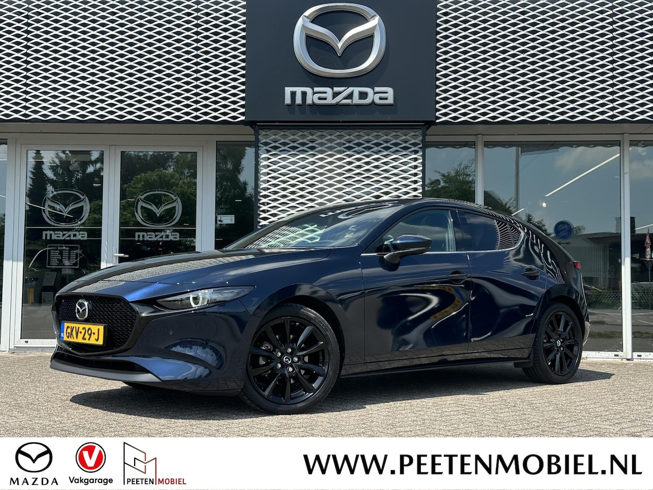 Mazda 3 - 2.0 e-SkyActiv-X M Hybrid 186 Exclusive-line | PANORAMA DAK | CAMERA | BOSE | - AutoWereld.nl