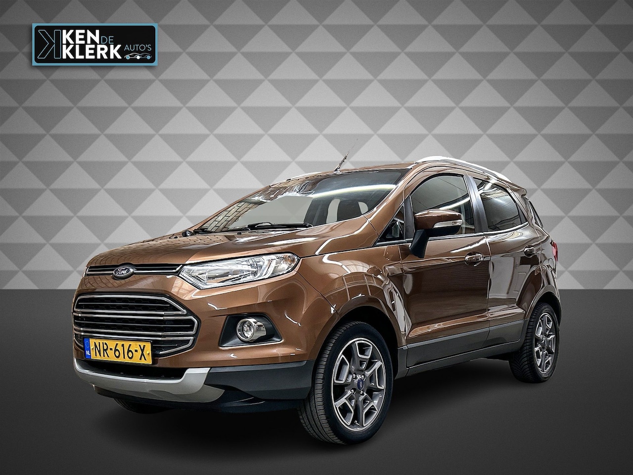 Ford EcoSport - 1.0 EcoBoost | Titanium | Leder | Trekhaak |NAP! - AutoWereld.nl