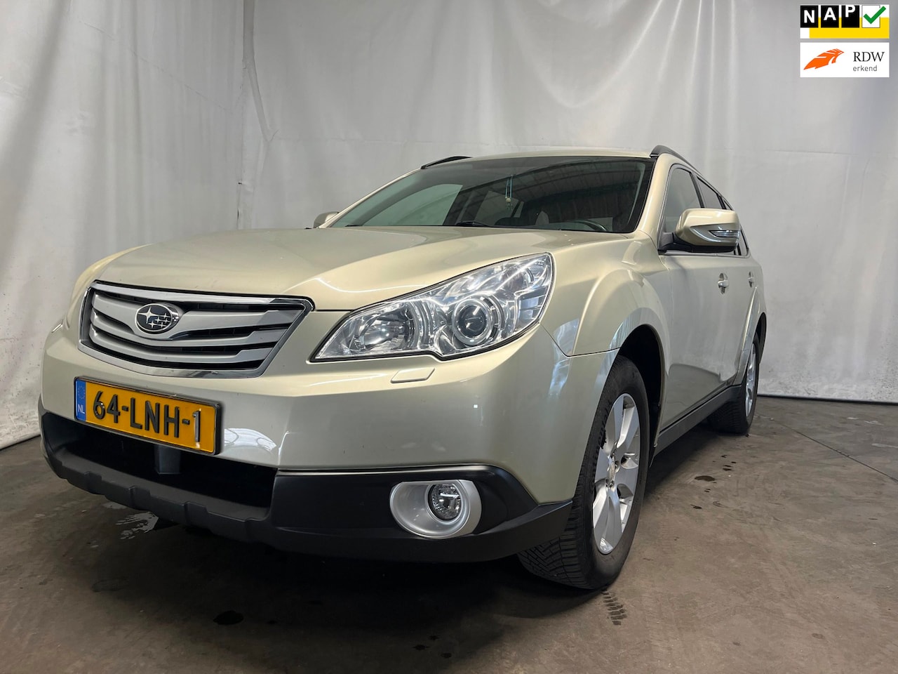 Subaru Outback - 2.5i Luxury - BPM - Motorlamp - Schade - AutoWereld.nl