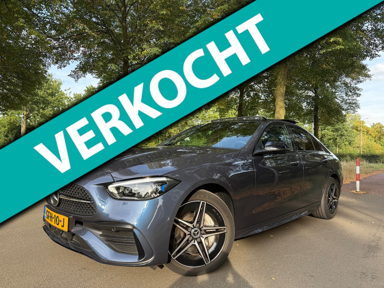 Mercedes-Benz C-klasse - 300 e star Edition AMG Line Plus| btw auto| Burmeister | Head Up | Memory | Pano | 360 | N - AutoWereld.nl