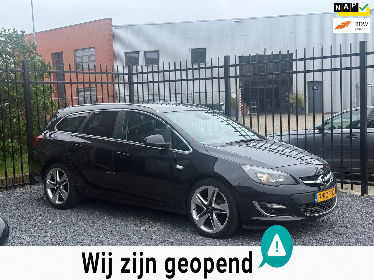 Opel Astra Sports Tourer - 1.4 Turbo Sport CLIMA!NAVI!LEDER!MOOIE AUTO! - AutoWereld.nl