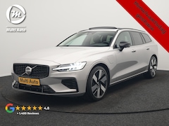 Volvo V60 - T6 Recharge AWD LONG RANGE Plus Dark PHEV 350pk Dealer O.H. | Panodak | Adaptive Cruise |