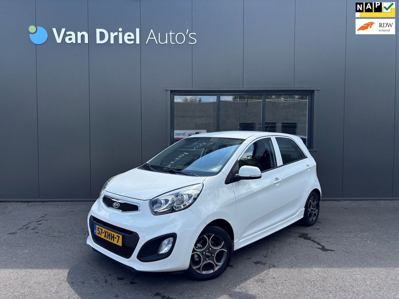 Kia Picanto - 1.2 CVVT ISG Plus Pack / Airco / Lichtmetalen Velgen! - AutoWereld.nl