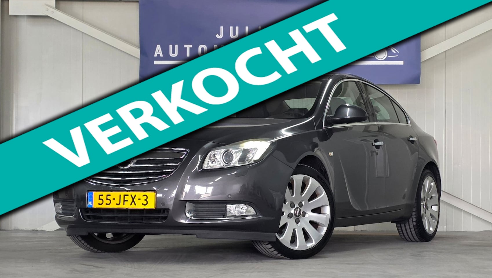 Opel Insignia - 2.0 T Cosmo Volledig Onderhouden 19" Bi-Xenon 220PK Mooi! - AutoWereld.nl
