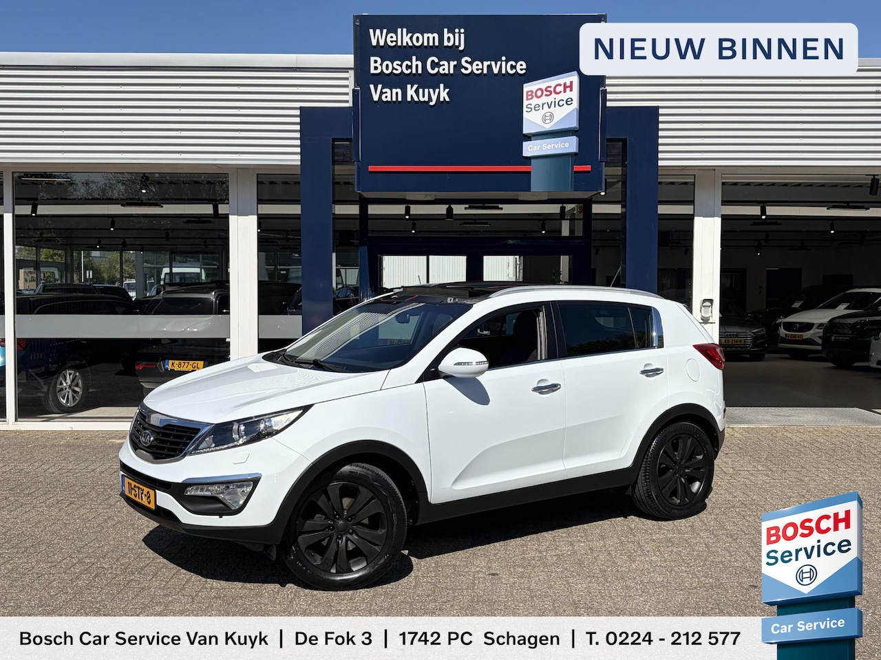 Kia Sportage - 2.0 X-clusive / Automaat / NL-Auto / Open-Panodak / Stoelverwarming V+A / Cruise-Control / - AutoWereld.nl