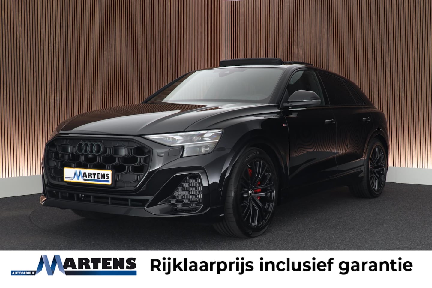 Audi Q8 - 60 TFSI e 490pk quattro Pro Line S Competition Trekhaak 360Camera Leder Laser LED HUD B&O - AutoWereld.nl