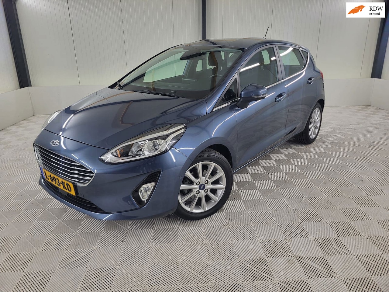Ford Fiesta - 1.0 EcoBoost Hybrid Titanium X 1.0 EcoBoost Hybrid Titanium X, Trekhaak - AutoWereld.nl