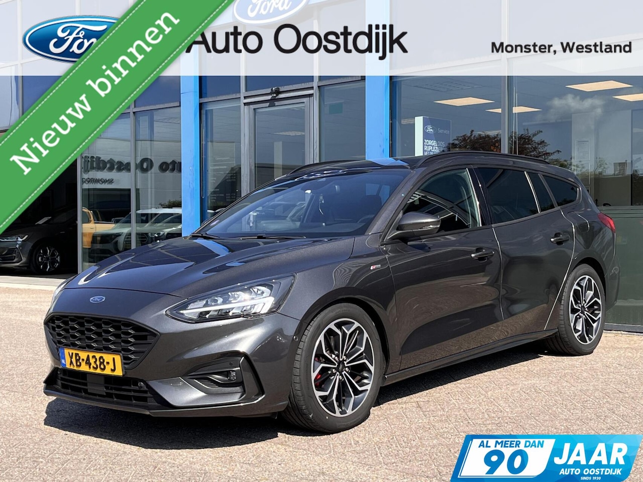Ford Focus Wagon - 1.0 EcoBoost ST Line 125PK Winterpack Adaptieve Cruise Camera B&O Parkeersensoren Full-LED - AutoWereld.nl