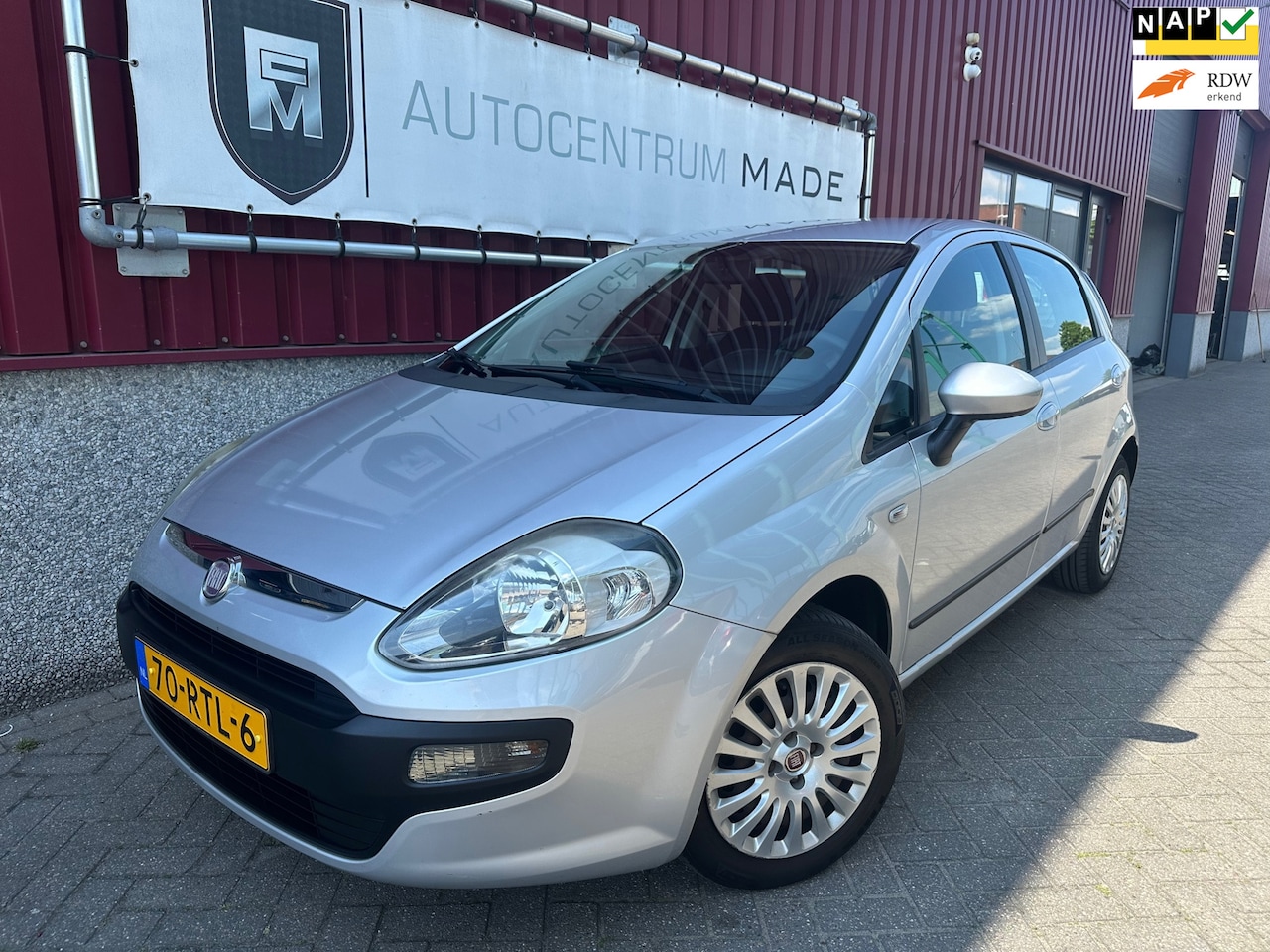 Fiat Punto Evo - 1.4 Dynamic // Automaat // Airco // 89 DKM NAP - AutoWereld.nl