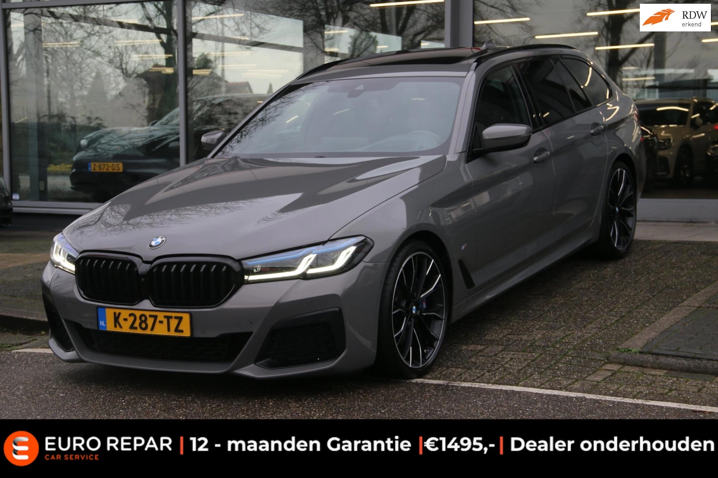 BMW 5-serie Touring - 530i High Executive M-PAKKET PANO-DAK NL AUTO NAP! - AutoWereld.nl