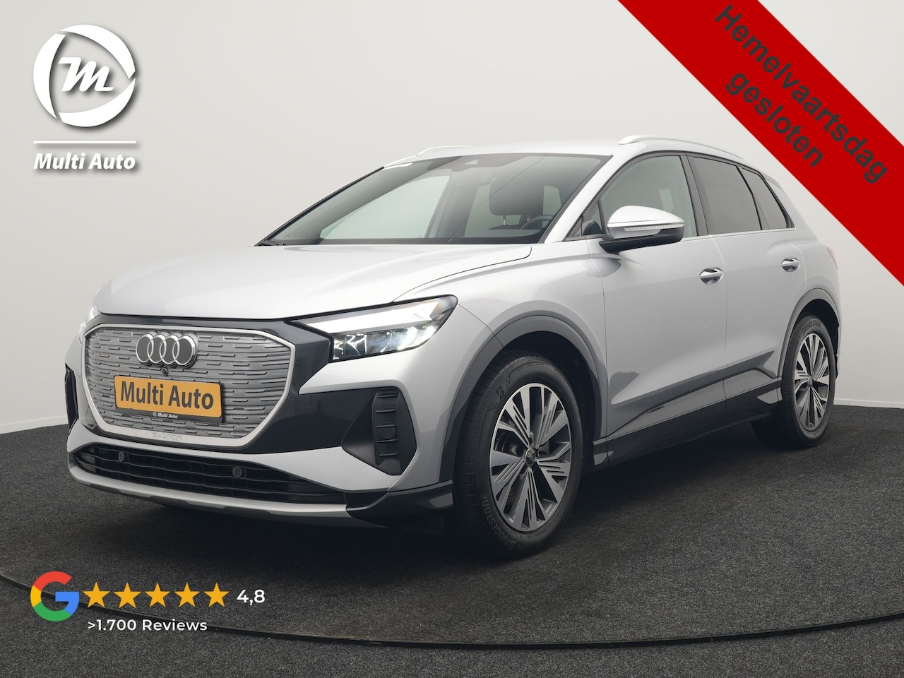 Audi Q4 e-tron - 50 quattro Advanced edition 77 kWh 300pk Dealer O.H. | Apple Carplay | Voorstoelen Verwarm - AutoWereld.nl