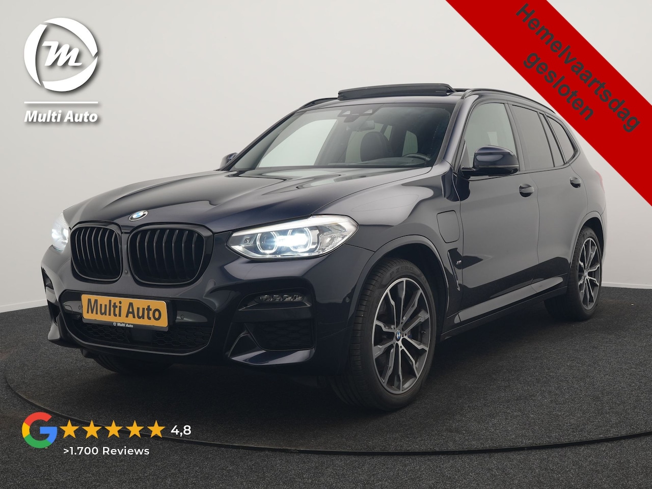 BMW X3 - xDrive30e M Sport PHEV 293pk Dealer O.H. | Trekhaak Af Fabriek | Panodak | Head Up | Adapt - AutoWereld.nl