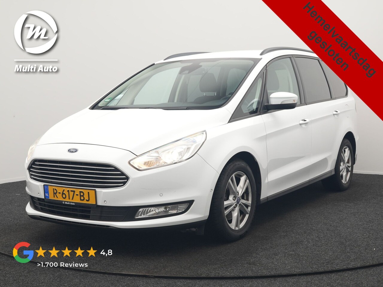 Ford Galaxy - 2.0 Titanium Automaat 7 Persoons 241pk | Camera | Apple Carplay | Voorstoelen Verwarmd | C - AutoWereld.nl