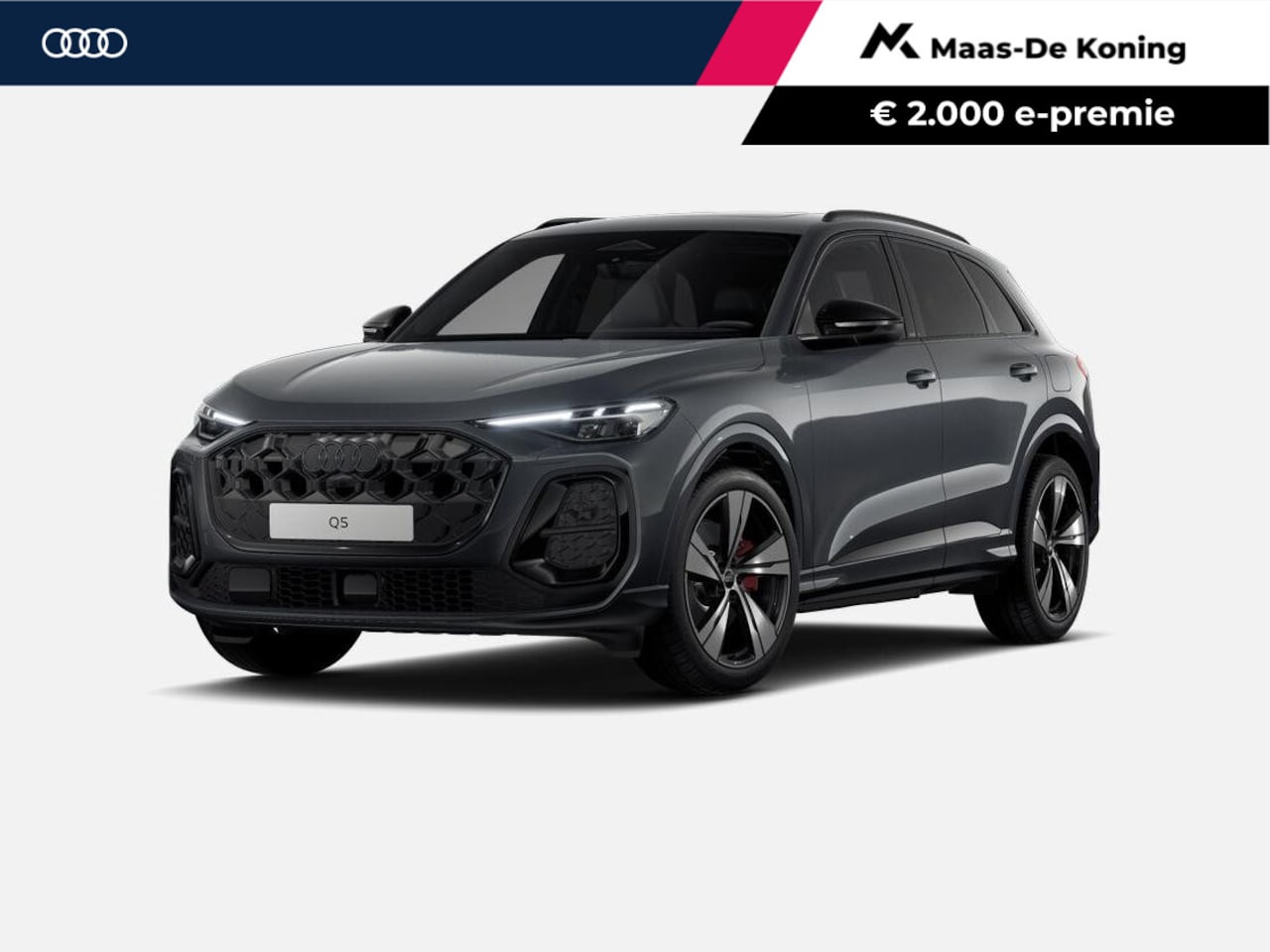Audi Q5 - 2.0 TFSI e-hybrid quattro S edition 299 PK · B&O premium 3D · Glazen panoramadak · Tech pl - AutoWereld.nl