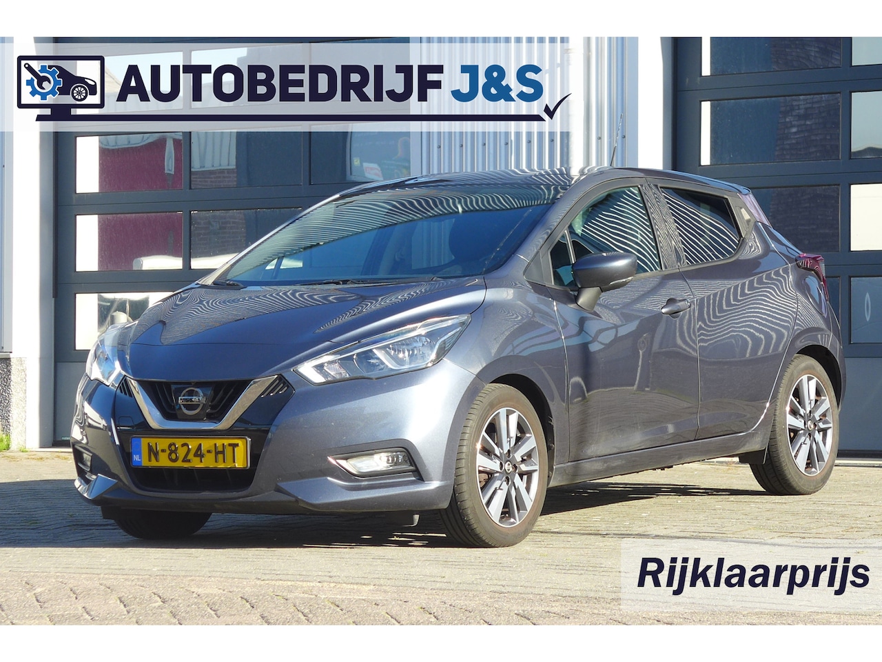 Nissan Micra - 1.0 IG-T Acenta Rijklaarprijs! | 12 Maanden Garantie | Onderhoudsbeurt | Nieuwe APK | Mobi - AutoWereld.nl