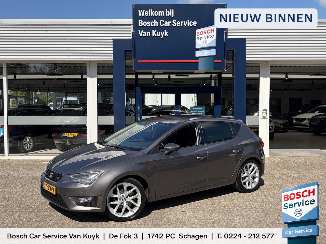 SEAT Leon - 1.4 EcoTSI FR / Automaat / 150 PK / Cruise-Control / Stoelverwarming / Climate-Control / A - AutoWereld.nl