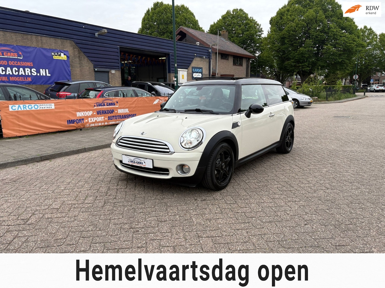 MINI Clubman - Mini 1.6 Cooper Pano 2X SLEUTEL + BOEKJES! - AutoWereld.nl
