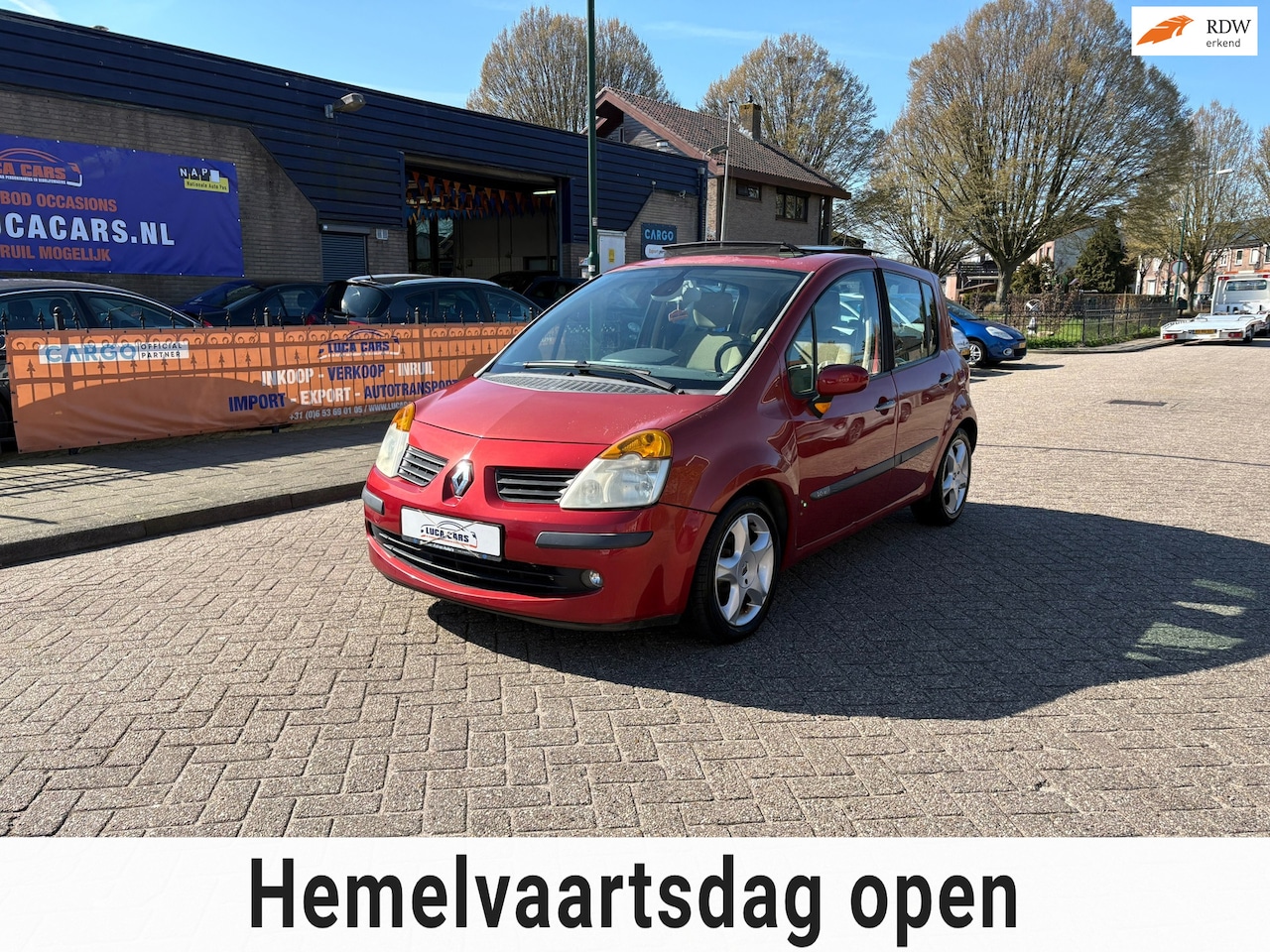 Renault Modus - 1.6-16V Dynamique Comfort PANO + NIEUWE APK! - AutoWereld.nl