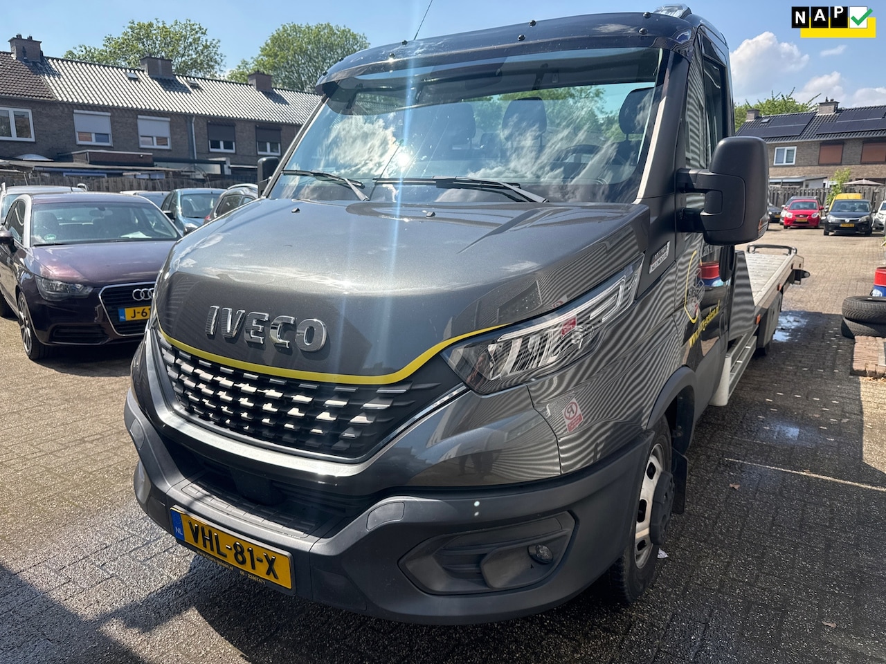 Iveco Daily - 35C18H 3.0 410 AUTOMAAT AUTOTRANSPORTER 23.000 km !!! - AutoWereld.nl