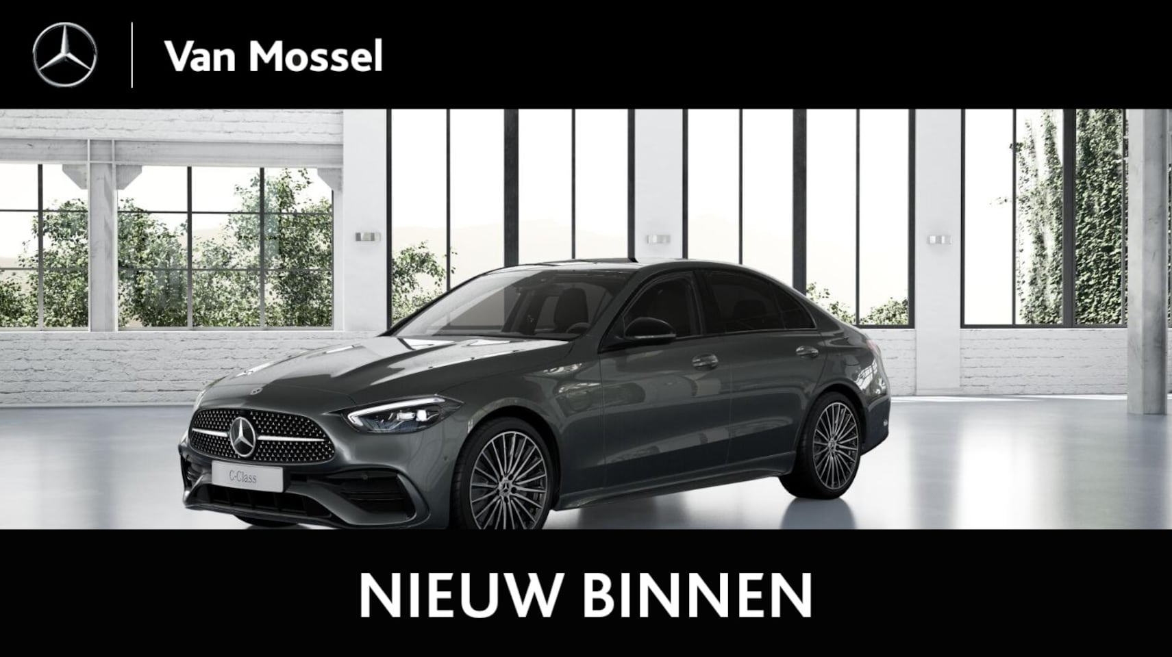 Mercedes-Benz C-klasse - 300e 140 Years Edition / Smartphone-integratie / 19" multispaaks / Panarooma-dak / Achteru - AutoWereld.nl