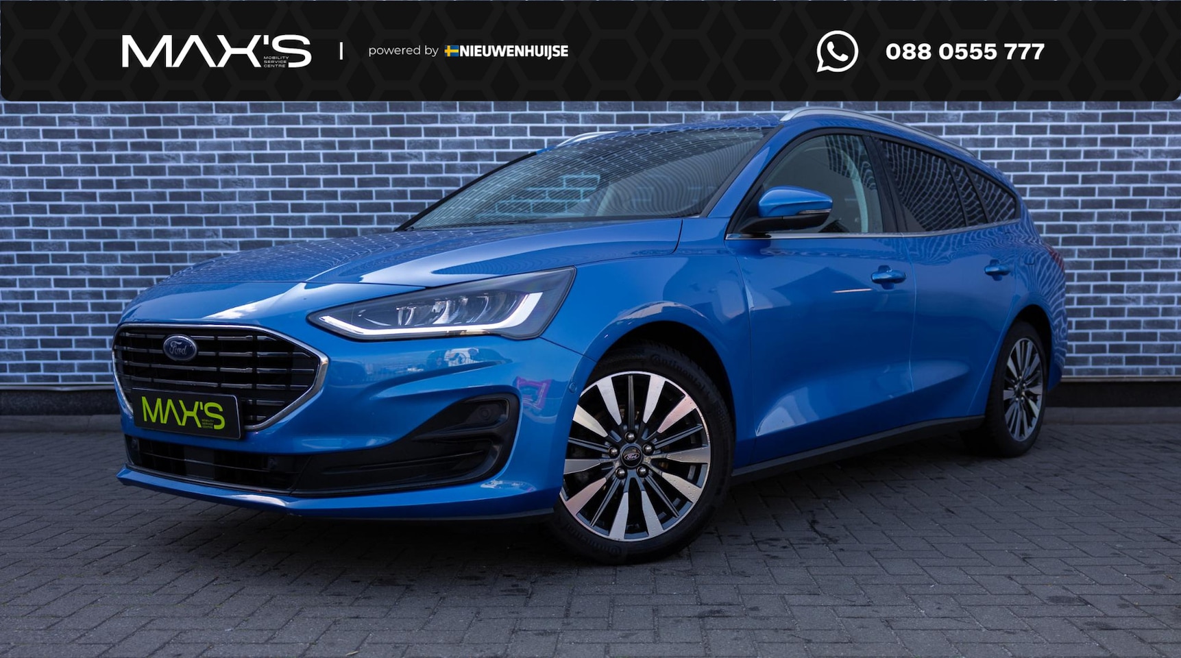 Ford Focus Wagon - 1.0 EcoBoost Hybrid Titanium X | Cruise Control Adaptief | Stoelverwarming | Achteruitrijc - AutoWereld.nl