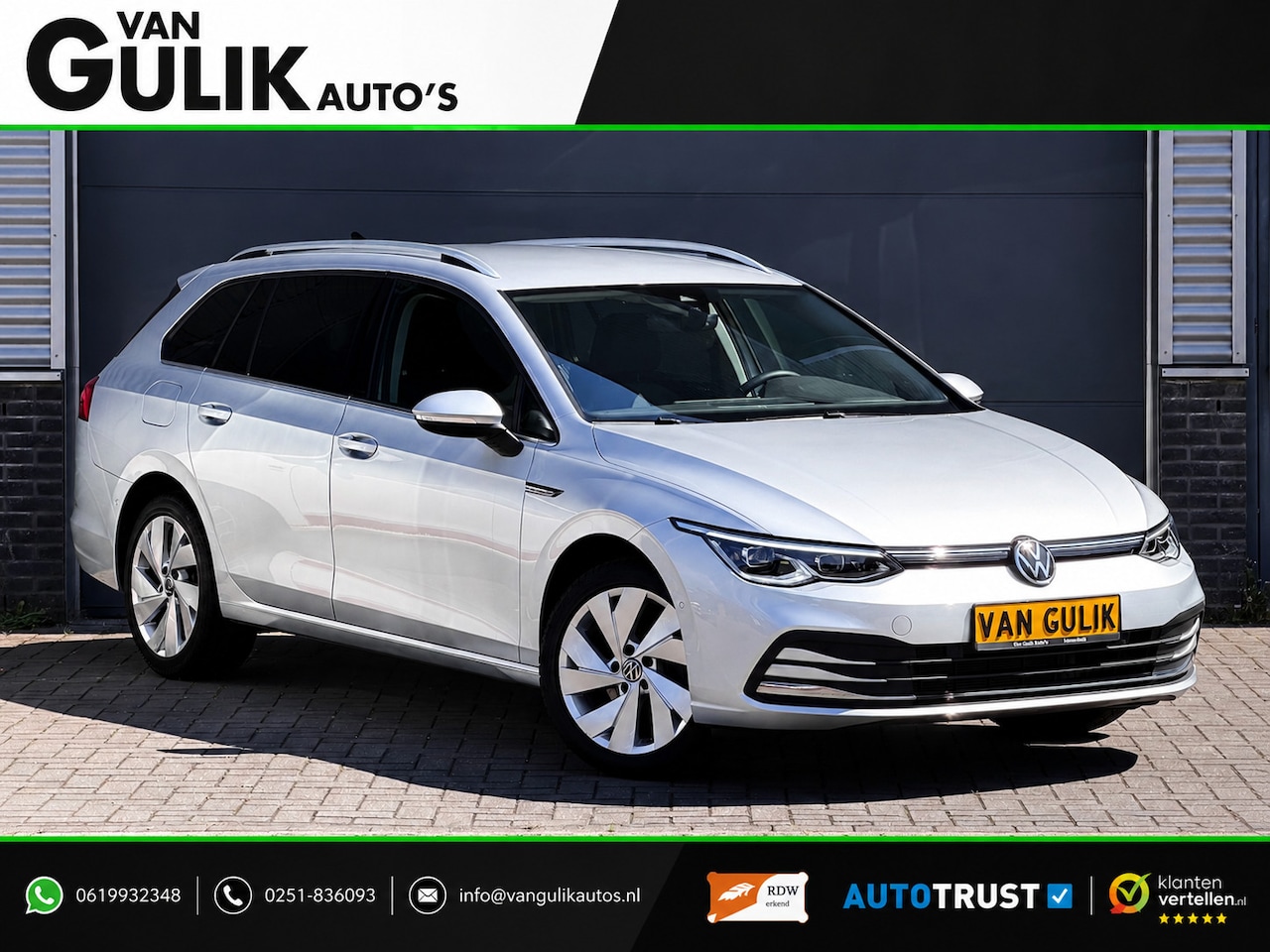 Volkswagen Golf Variant - 1.5 eTSI Style | Massage | Memory | Matrix | ACC | Dode hoek | DSG | - AutoWereld.nl