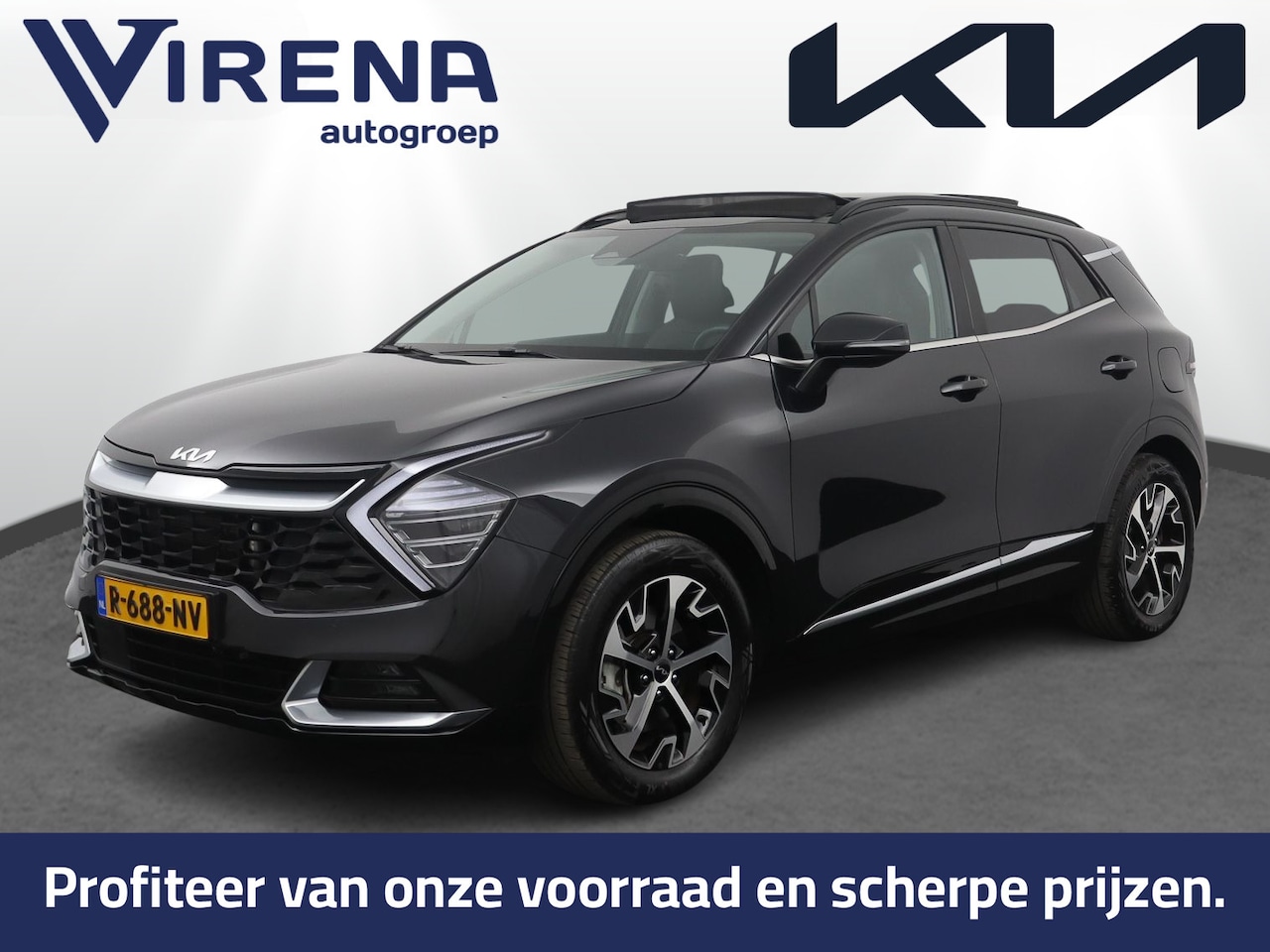 Kia Sportage - 1.6 T-GDi Hybrid DynamicPlusLine - Adaptive Cruise- Climate Control - Stoel/Stuurverwarmin - AutoWereld.nl