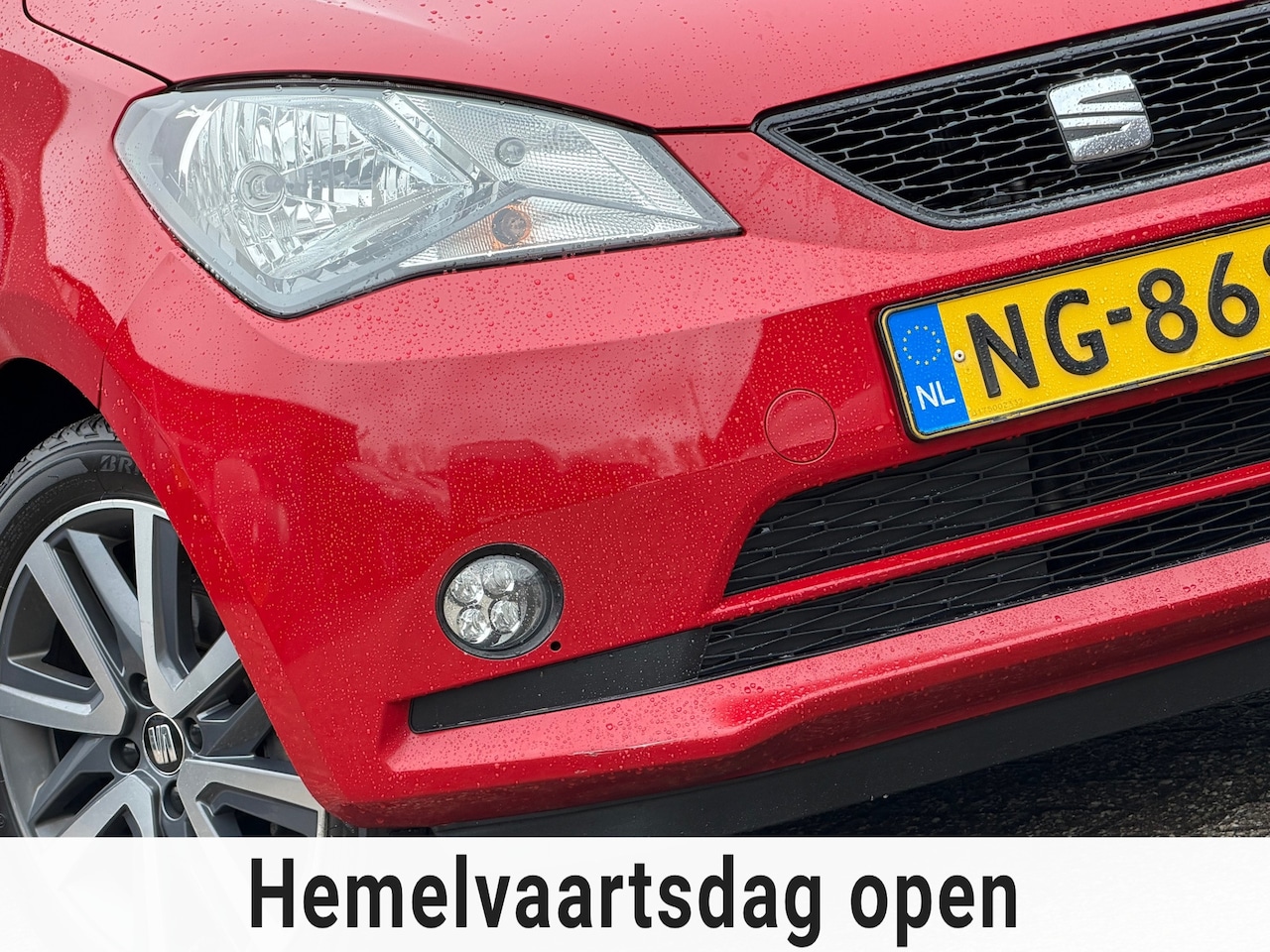 SEAT Mii - 1.0 FR-line | Tornado Red | Airco/Bluetooth/LED - Knallerrrr! - AutoWereld.nl