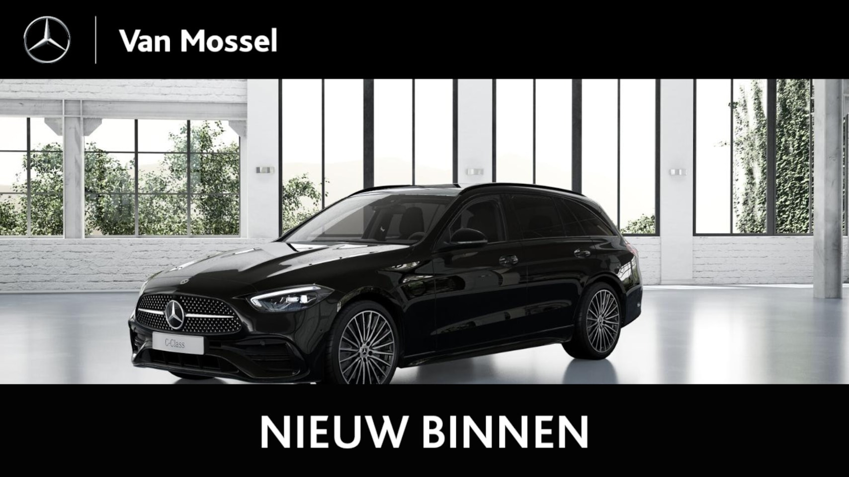 Mercedes-Benz C-klasse Estate - 300e 140Years Edition / Smartphone-integratie / 19" multispaaks / Panaroma-dak / Achteruit - AutoWereld.nl