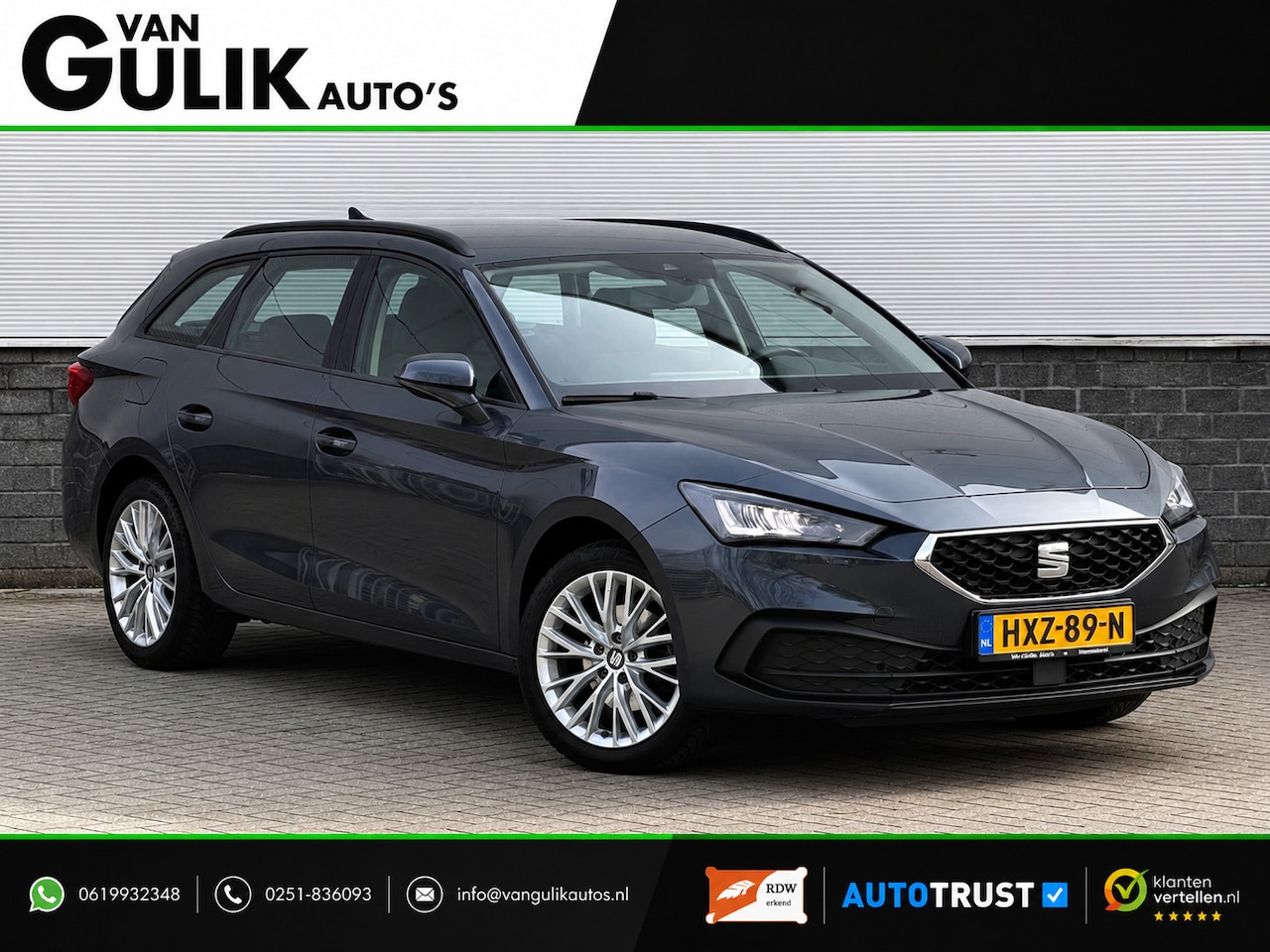 SEAT Leon Sportstourer - 1.0 TSI Reference | Garantie | Cruise control | Stoelverwarming | - AutoWereld.nl