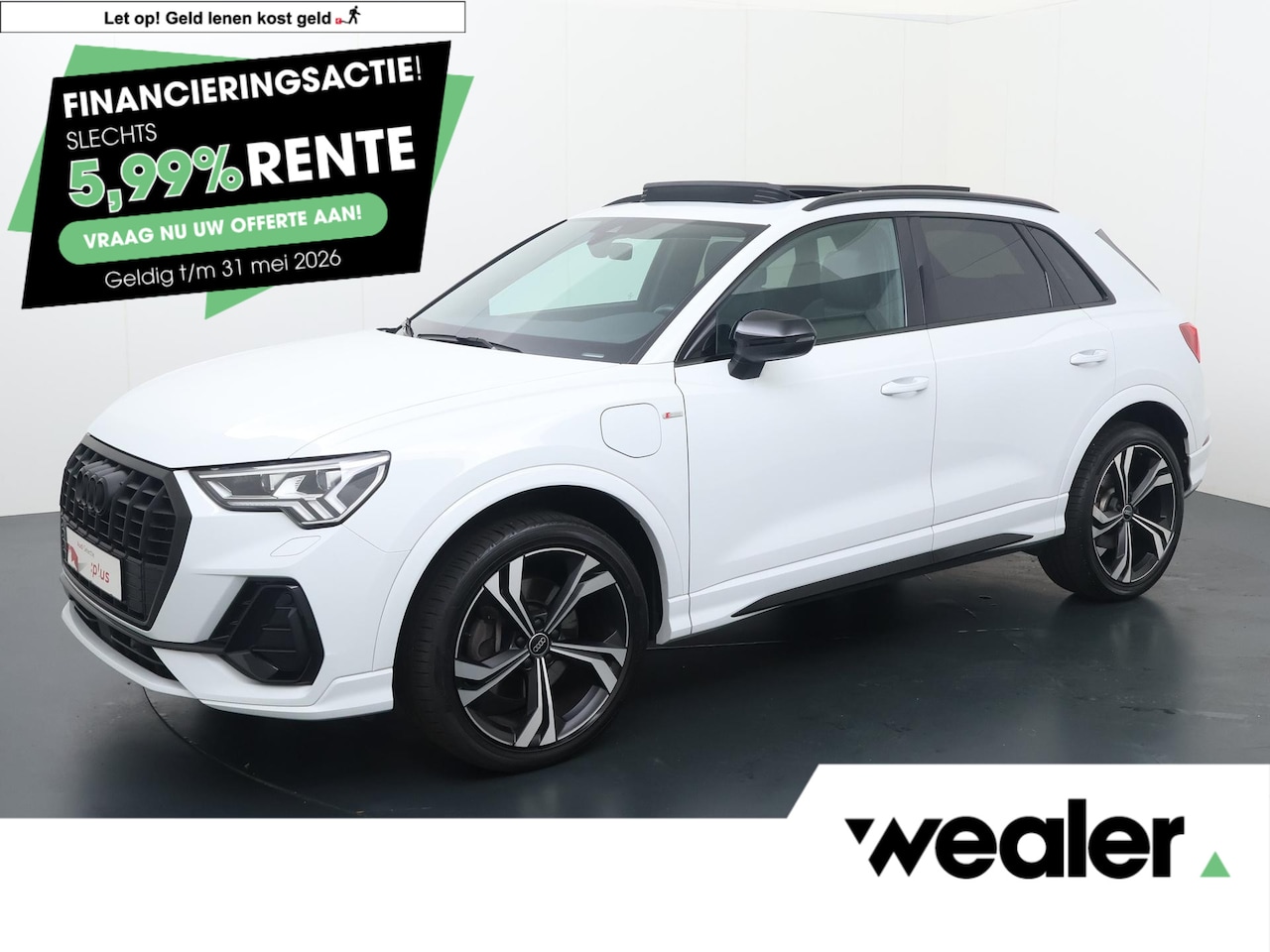 Audi Q3 - 45 TFSI e S edition | 245 PK | SoH 92% | Trekhaak | Panoramadak | Matrix LED koplampen | S - AutoWereld.nl