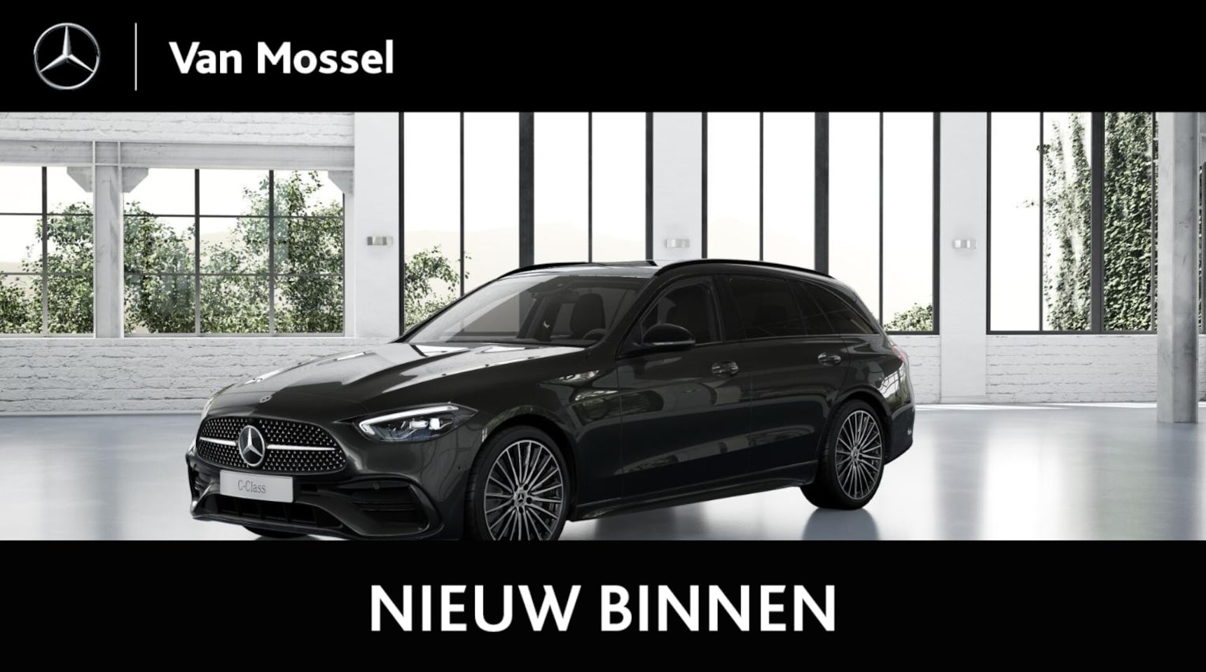 Mercedes-Benz C-klasse Estate - 300e 140Years Edition / Smartphone-integratie / 19" multispaaks / Panaroma-dak / Achteruit - AutoWereld.nl