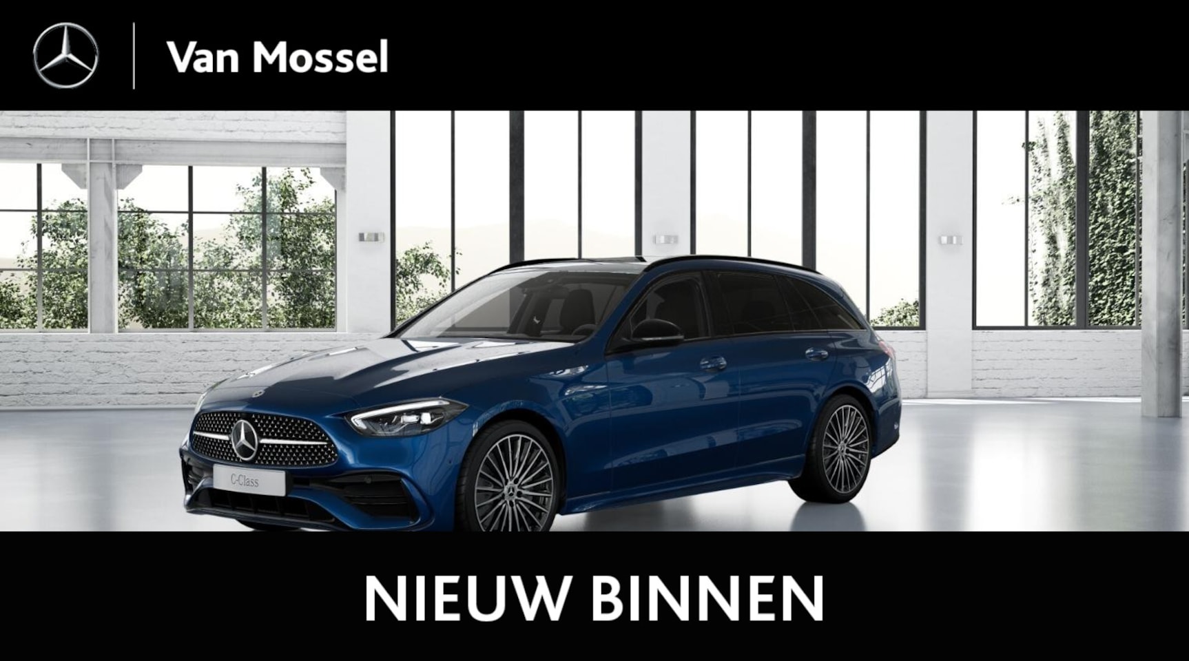Mercedes-Benz C-klasse Estate - 300e 140Years Edition / Smartphone-integratie / 19" multispaaks / Panaroma-dak / Achteruit - AutoWereld.nl