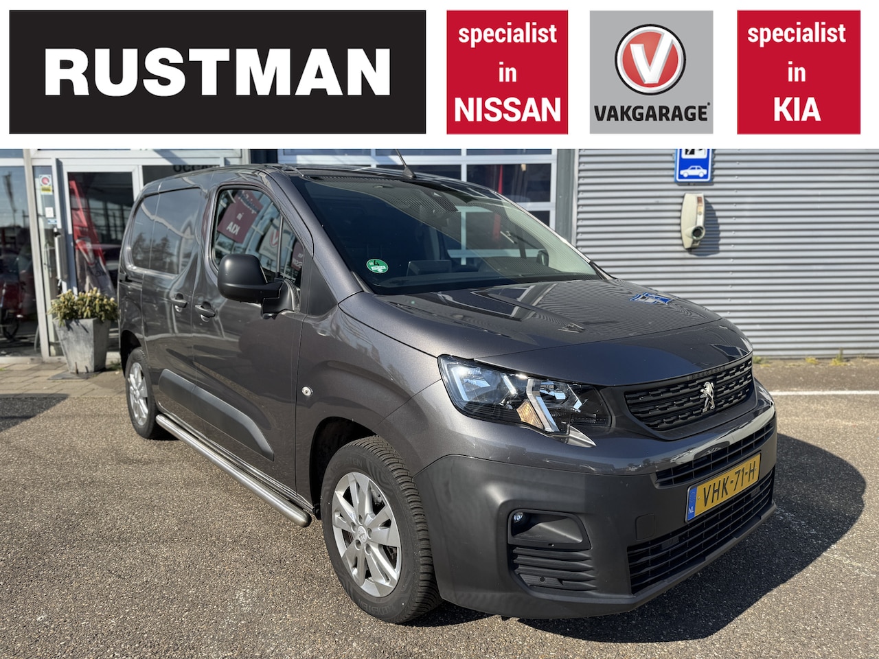 Peugeot Partner - Automaat 1.5 BlueHDI Asphalt 3 zits Navi excl BTW - AutoWereld.nl