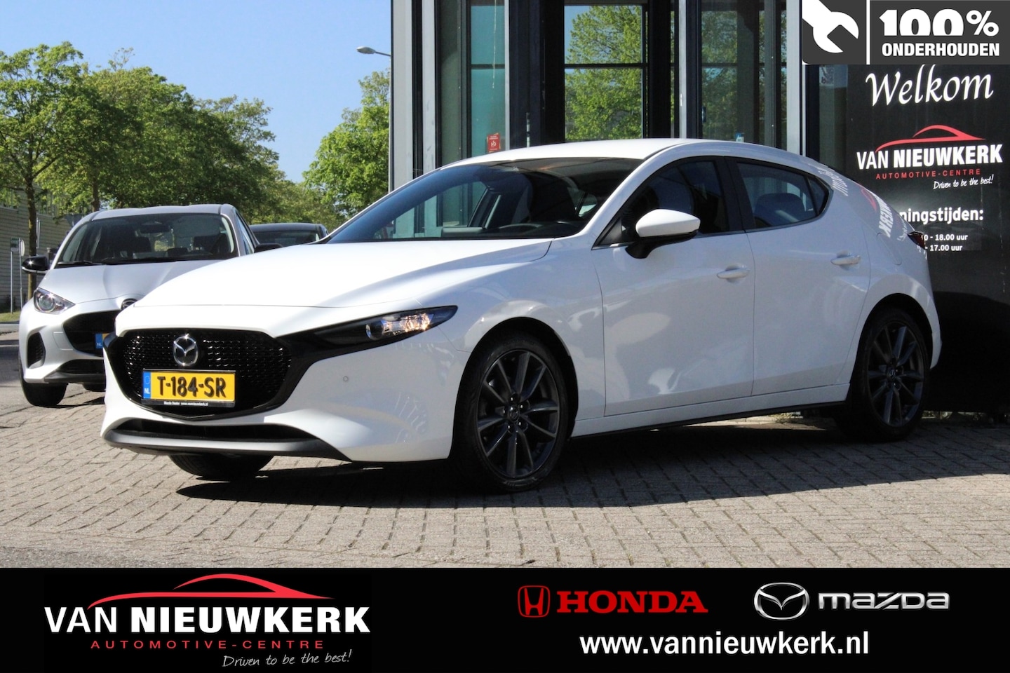 Mazda 3 - Hatchback Skyactiv-X 186pk M Hybrid Exclusive-Line Draadloze Carplay HUD Camera - AutoWereld.nl