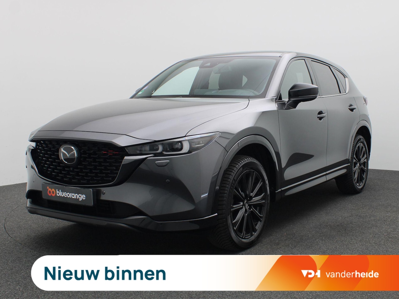 Mazda CX-5 - 2.0 e-SkyActiv-G M Hybrid 165 Homura 165PK Trekhaak, 360gr. Camera, 19" LM Velgen, Side As - AutoWereld.nl