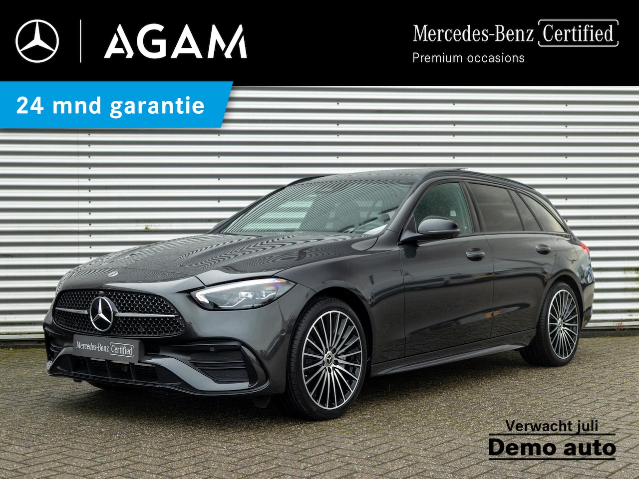 Mercedes-Benz C-klasse Estate - 300 e Business Solution AMG Panorama dak - AutoWereld.nl