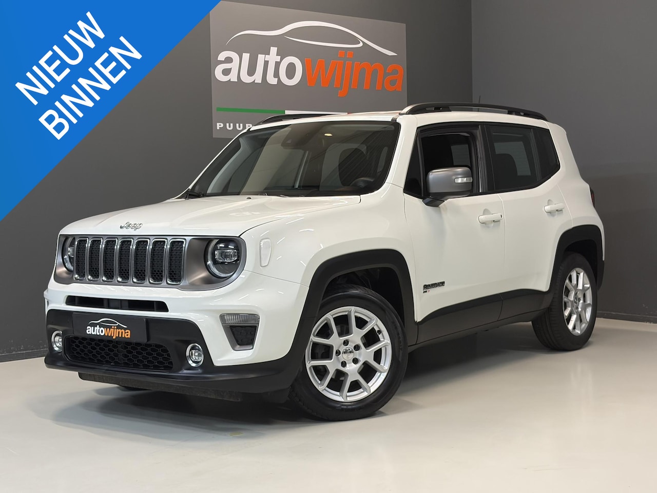 Jeep Renegade - 1.0Turbo 120pk Limited Apple Carplay, Climate/cruise control DAB - AutoWereld.nl