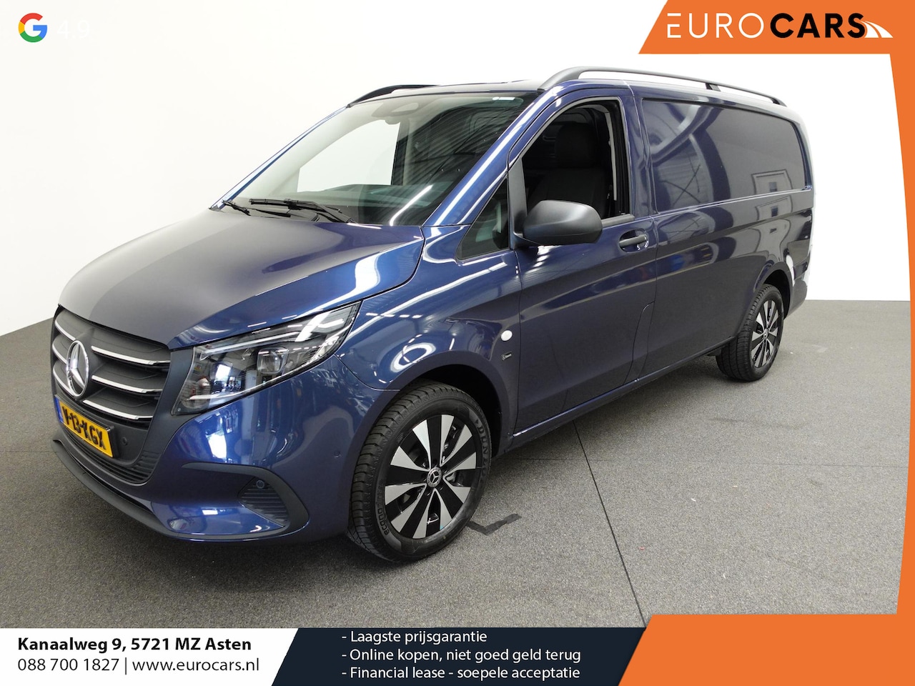 Mercedes-Benz Vito - 114 CDI L2 Select Automaat Automaat Airco Navigatie Camera Parkeersensoren Cruise Control - AutoWereld.nl