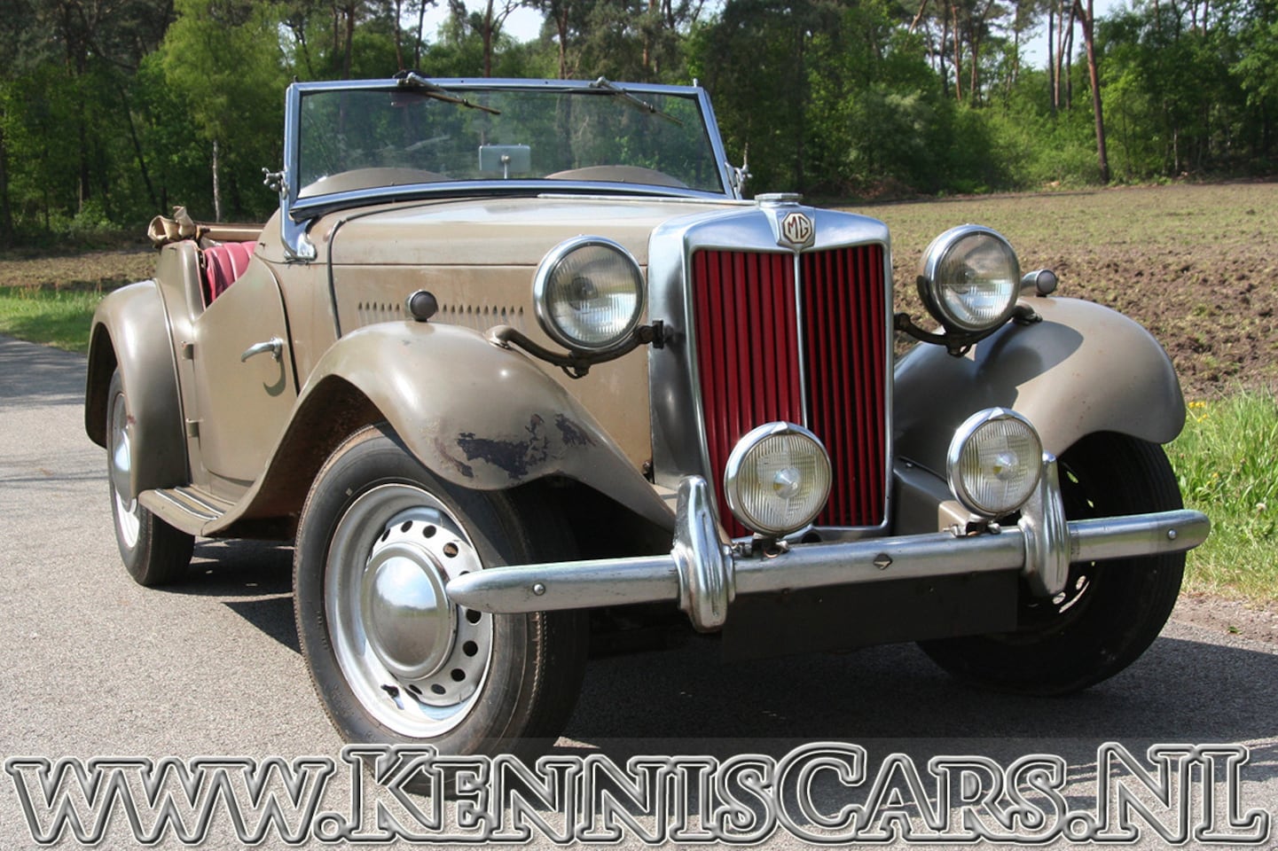 MG TD - 1952 Roadster Cabrio - AutoWereld.nl