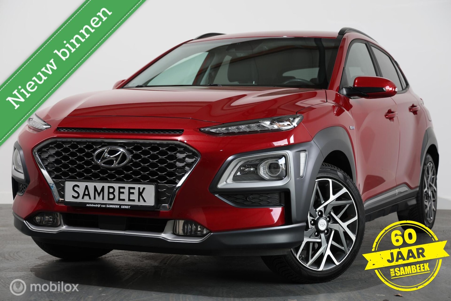Hyundai Kona - 1.6 GDI HEV Premium Trekhaak - Camera - Automaat - AutoWereld.nl