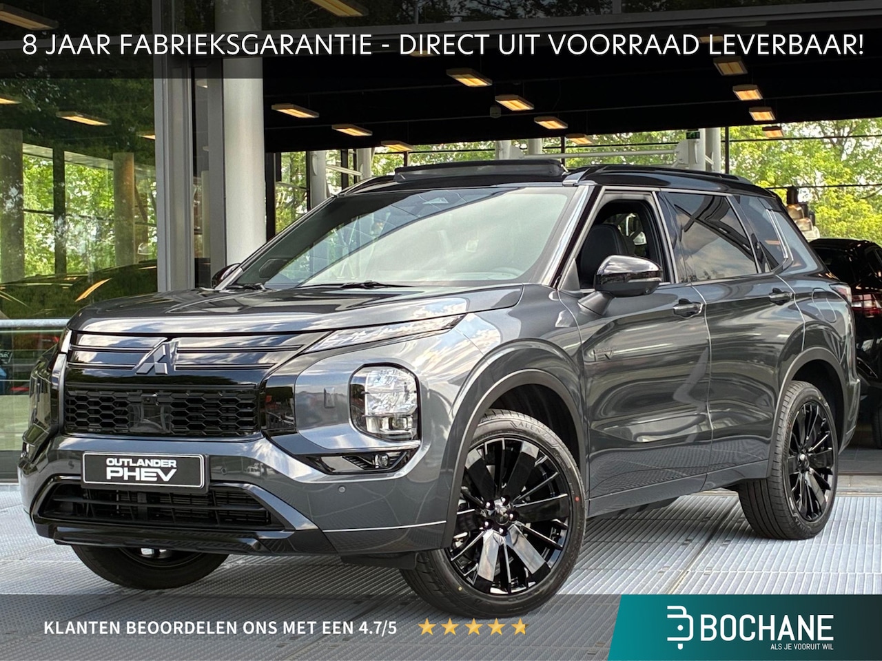 Mitsubishi Outlander - 2.4 PHEV Black Edition | NIEUW & DIRECT UIT VOORRAAD LEVERBAAR! - AutoWereld.nl