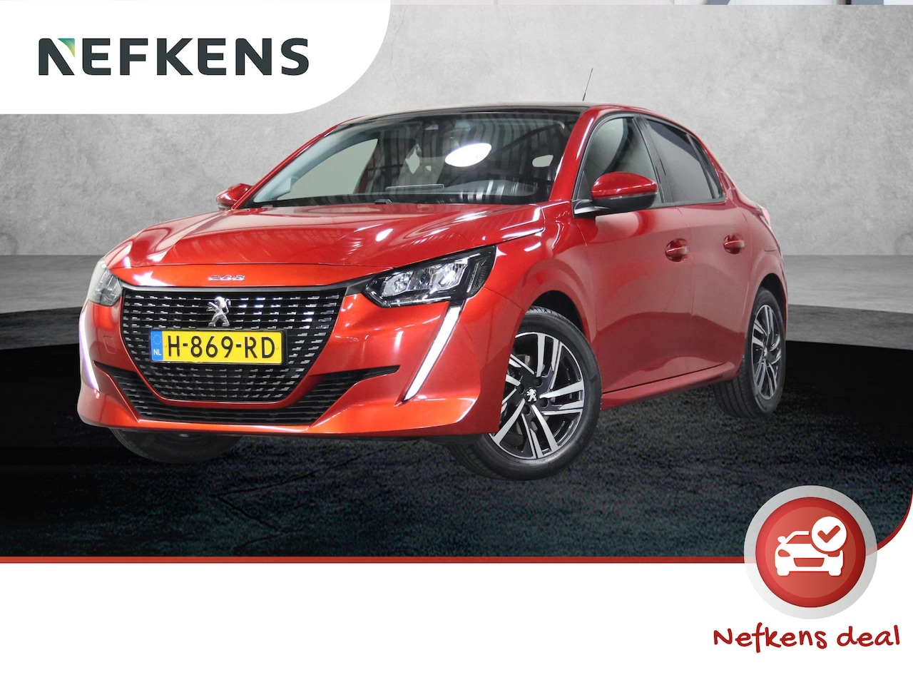 Peugeot 208 - 1.2 100PK Blue Lease Allure | 1ste eigenaar | AppleCarplay/AndroidAuto | Glazendak | Parke - AutoWereld.nl