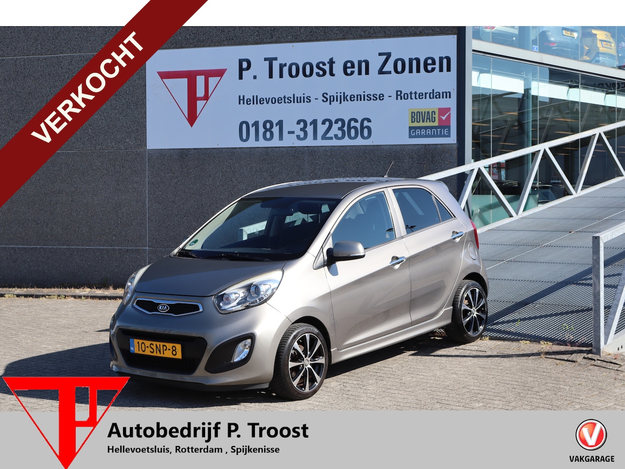 Kia Picanto - 1.2 CVVT Superpack Trekhaak/Bluetooth/Keyless entry/Climate control/Led dagrijverlichting/ - AutoWereld.nl