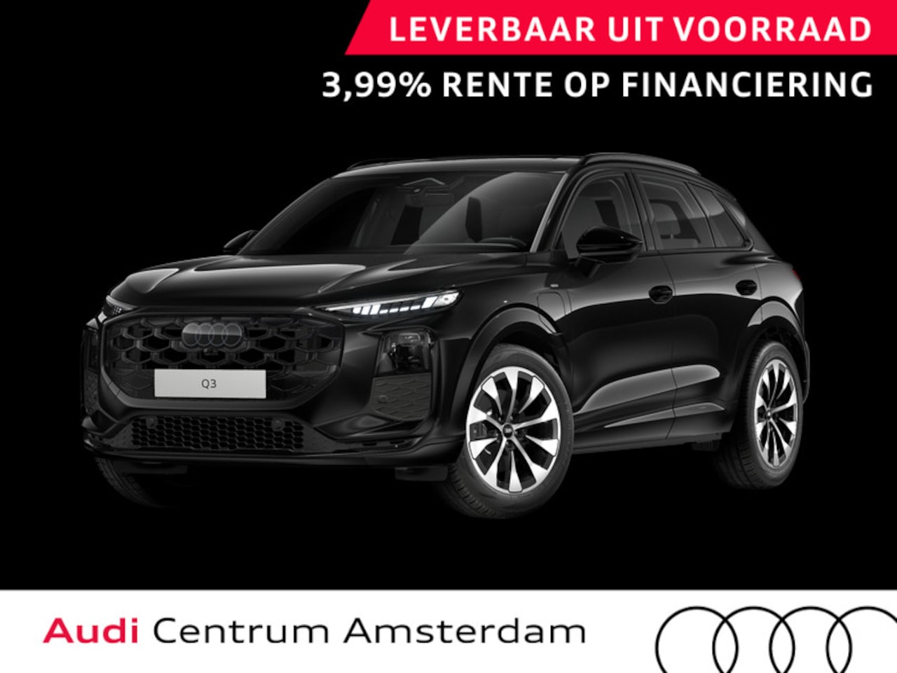 Audi Q3 - S edition e-hybrid 272 pk | Techniekpakket plus | Panorama-glasdak | Optiekpakket zwart-gl - AutoWereld.nl