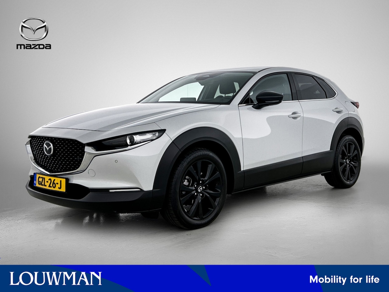 Mazda CX-30 - 2.0 e-SkyActiv-X M Hybrid Homura  / Camera / Adaptieve cruise / Head-up display - AutoWereld.nl