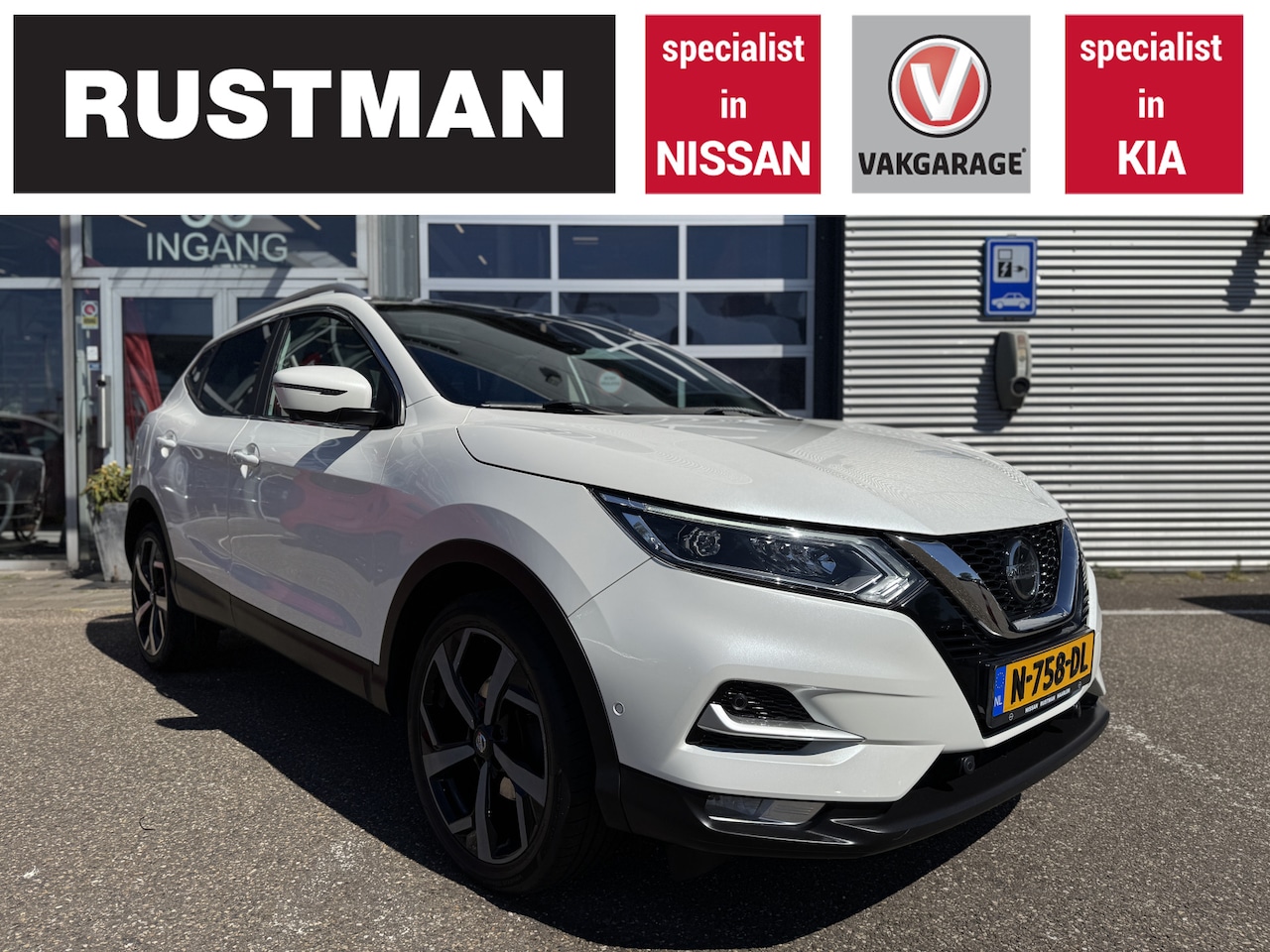 Nissan Qashqai - Automaat 1.3 DIG-T Tekna - AutoWereld.nl