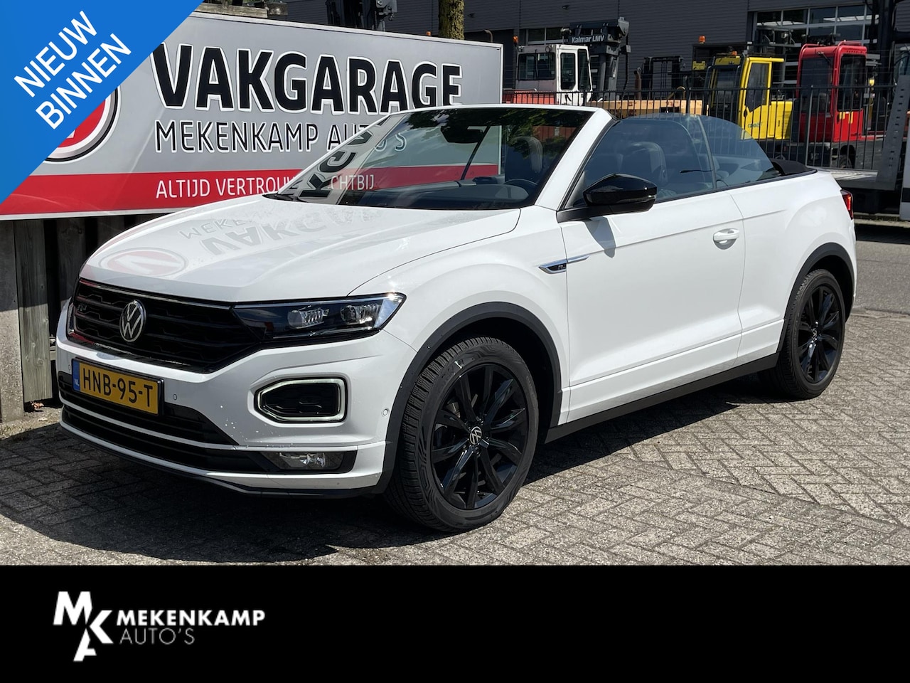 Volkswagen T-Roc Cabrio - 1.5 TSI R-Line 18''/Black style/Dodehoek/Stoel + stuurverwarming/Apple Carplay & Android A - AutoWereld.nl