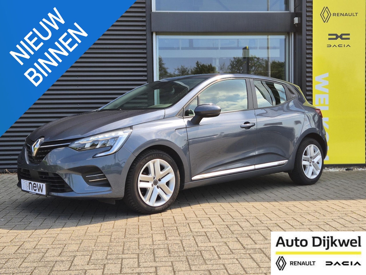 Renault Clio - 1.0 TCe 100 Zen Airco, Cruise Control, Navigatie, P-hulp, Apple/Android Auto - AutoWereld.nl