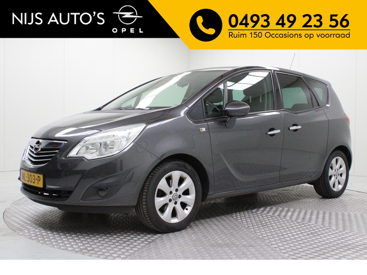 Opel Meriva - 1.4 Turbo Cosmo | climate control | pdc achter | cruise control | radio cd | 4x elektr. ra - AutoWereld.nl